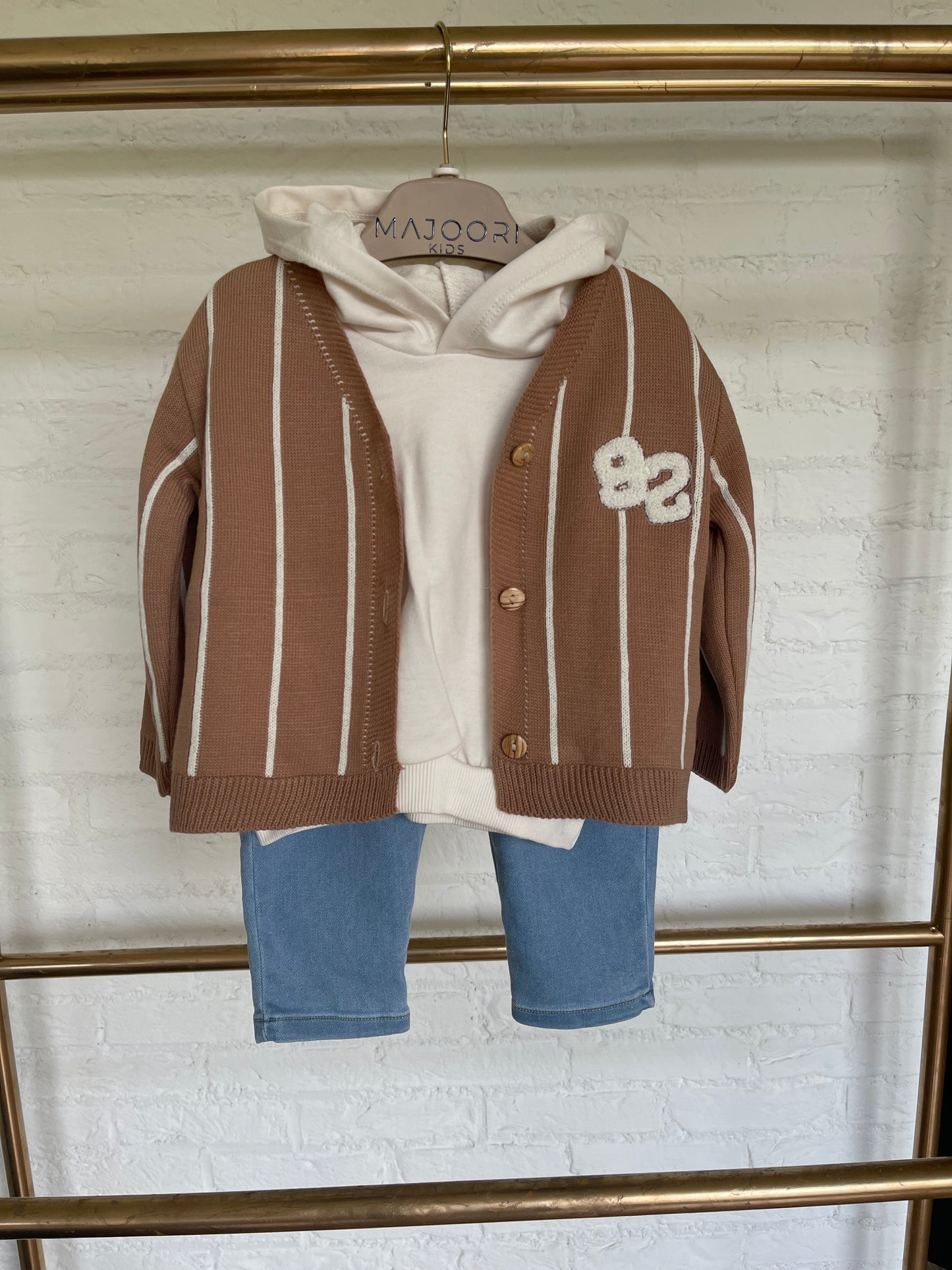 Urban Stripes Hoodie Set