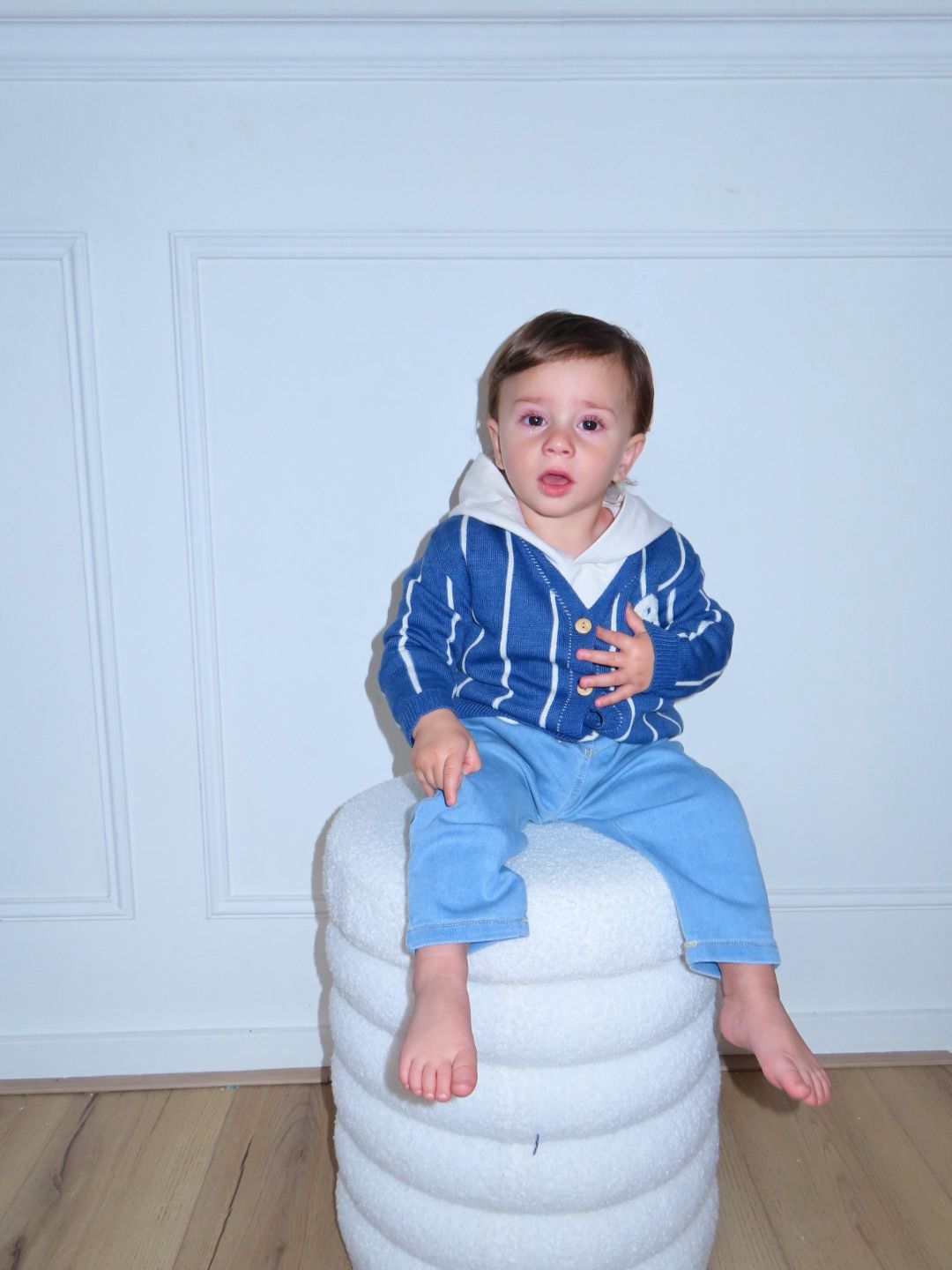 Urban Stripes Hoodie Set